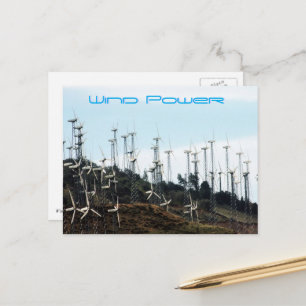 Wind Power Postcard