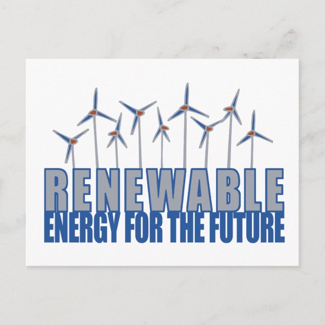 Wind Power Postcard (Front)