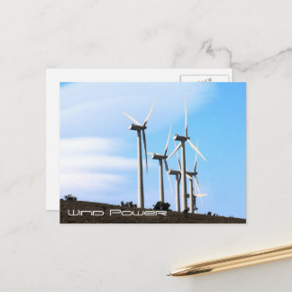 Wind Power Postcard