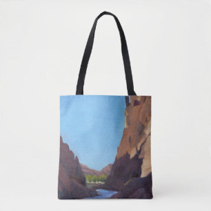 Wind River Canyon Tote Bag