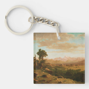 Wind River Country – Albert Bierstadt Key Ring