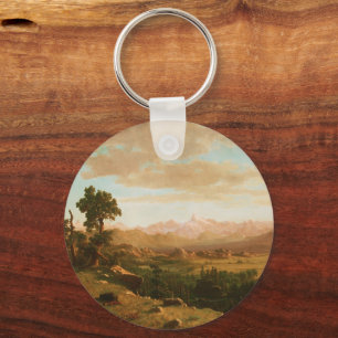 Wind River Country – Albert Bierstadt Key Ring