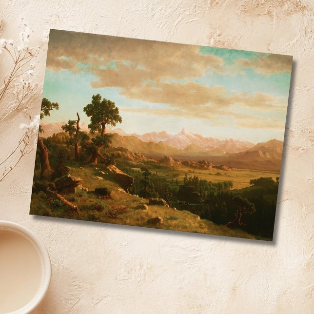 Wind River Country – Albert Bierstadt Postcard (Creator Uploaded)