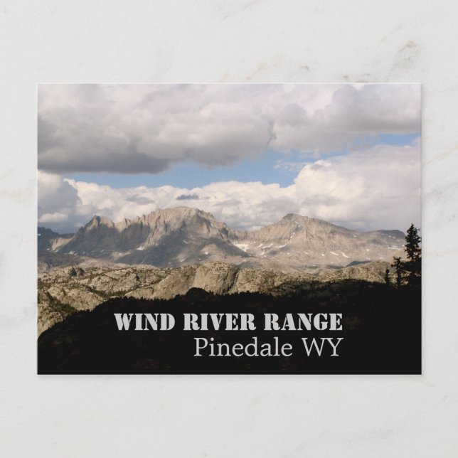 Wind River Range Postcard (Front)