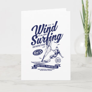 Wind Surfing Card