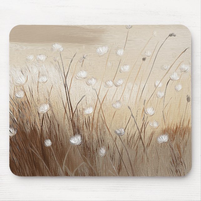 Wind-Swept Wildflowers #1  Mouse Pad (Front)