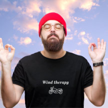 Wind therapy motorcycle t-shirt