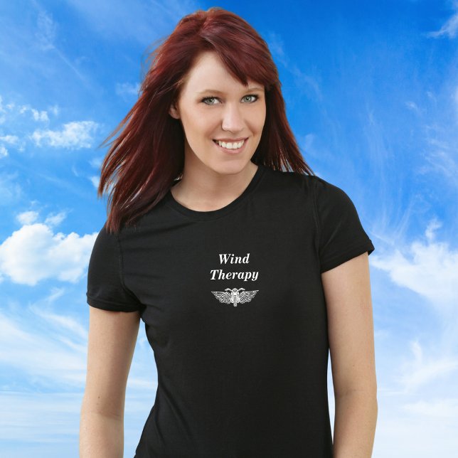 Wind Therapy women's motorcycle t-shirt (Creator Uploaded)