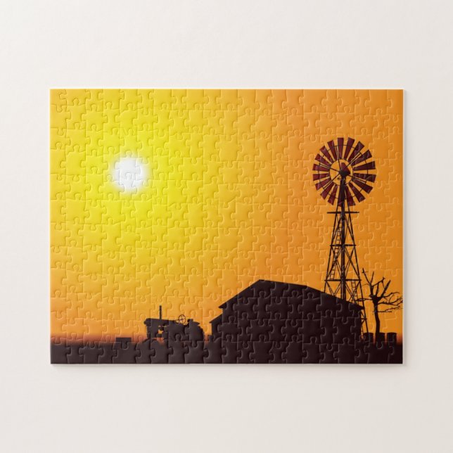 Wind Turbine Jigsaw Puzzle (Horizontal)
