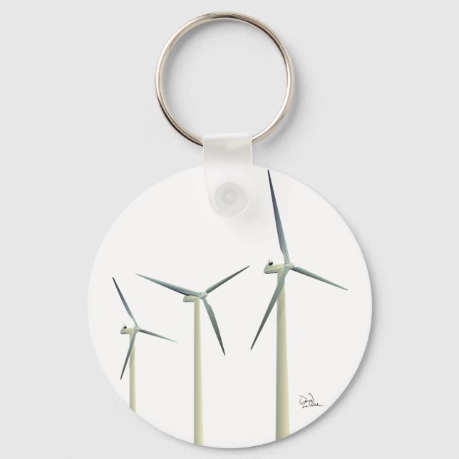 Wind Turbine Key Ring (Front)
