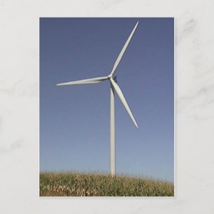 Wind Turbine Postcard
