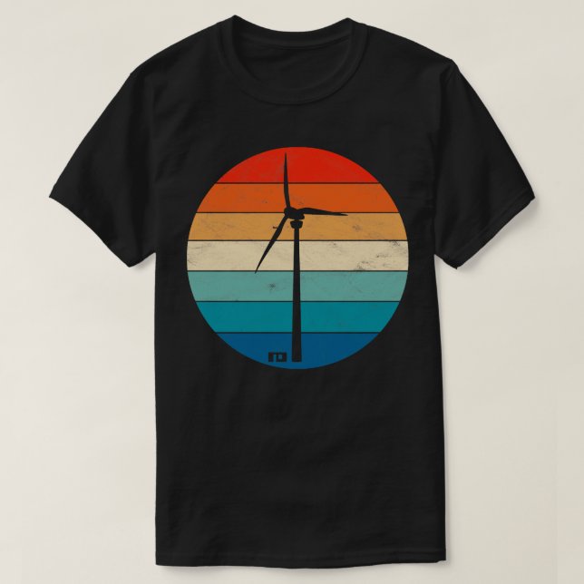 Wind Turbine T-Shirt (Design Front)