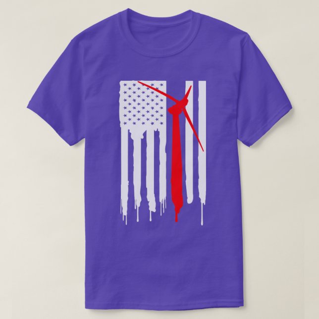 Wind Turbine Technician 2 T-Shirt (Design Front)