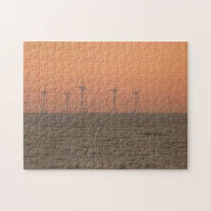 Wind Turbines of the coast of Barrow in Furness Jigsaw Puzzle