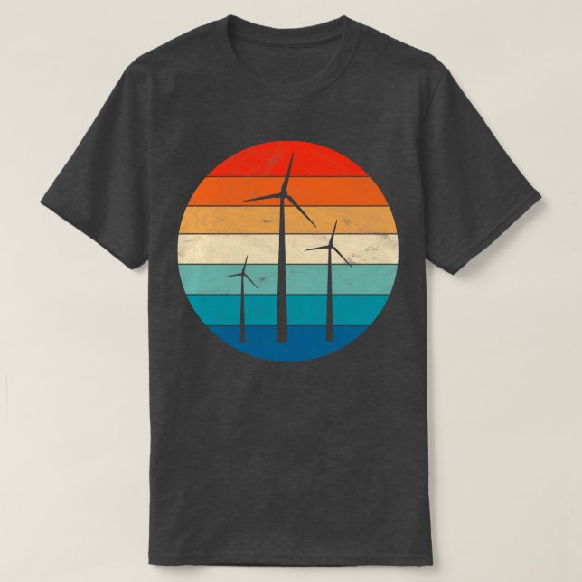 Wind Turbines T-Shirt (Design Front)