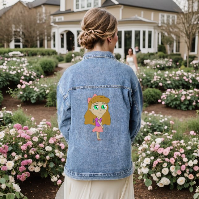 wind up chibi denim jacket (Wedding Back)