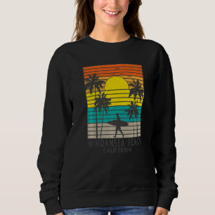 Windansea Beach California CA Surfer Surfing Surf  Sweatshirt