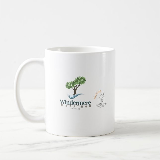 Windermere Marathon Coffee Mug (Left)