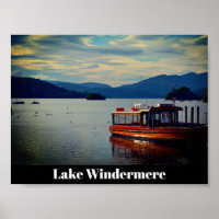 Windermere, the Lake District Postcard