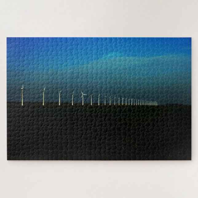 Windfarm 20x30 1014pc jpcna jigsaw puzzle (Horizontal)