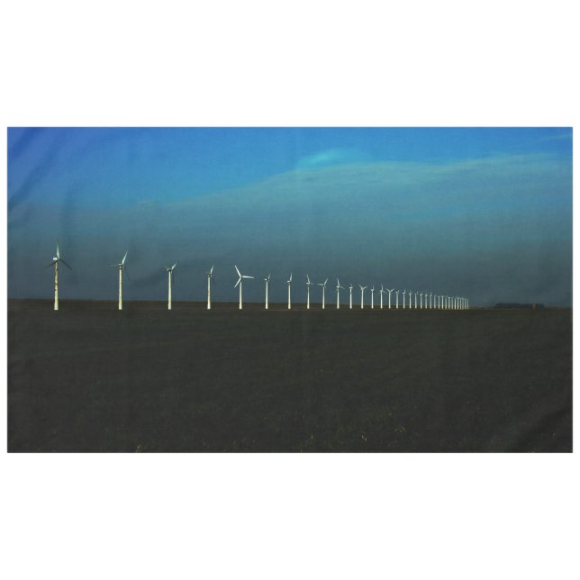Windfarm 60x104 tccnm tablecloth (Front (Horizontal))