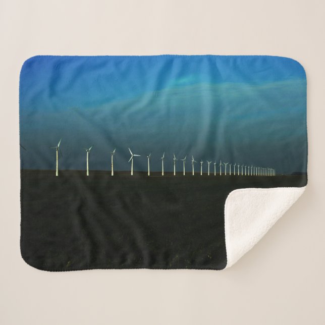 Windfarm sbcnm sherpa blanket (Front (Horizontal))