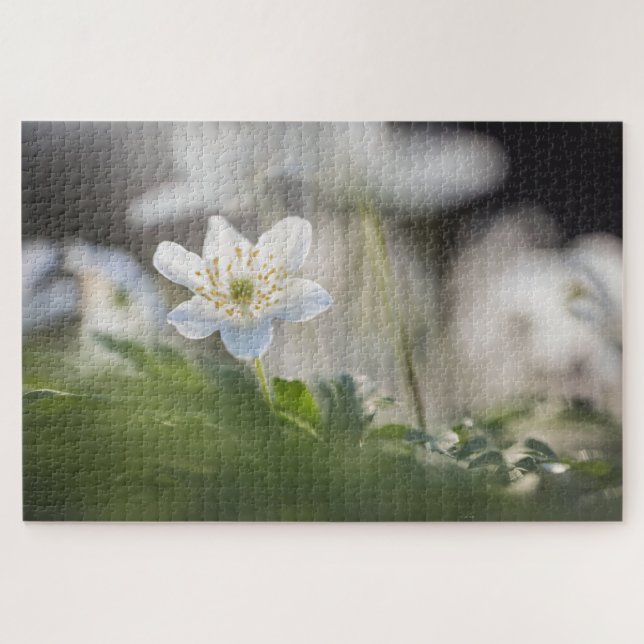 Windflower Nature Photo Jigsaw Puzzle (Horizontal)
