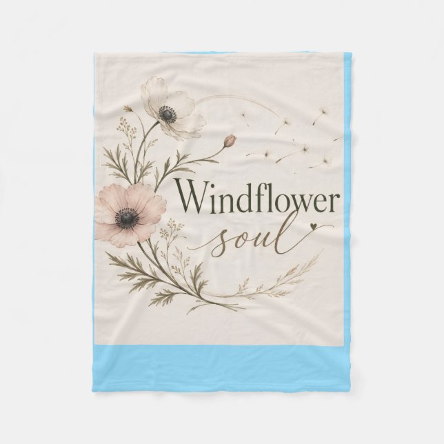 Windflower Soul Blanket (Front)