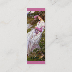 Windflowers Bookmark Mini Business Card