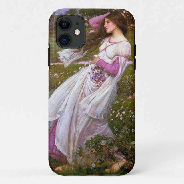 Windflowers by John Waterhouse Case-Mate iPhone Case (Back)