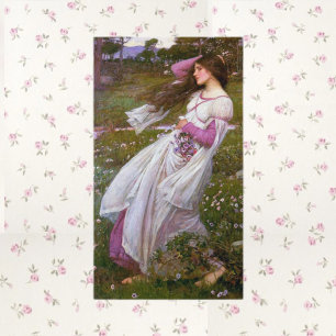 Windflowers by John William Waterhouse  Business Card