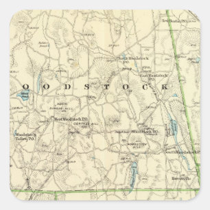 Windham Co N Square Sticker