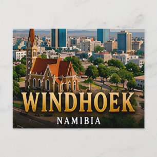 Windhoek Desert Horizons and Namibian Spirit Postcard