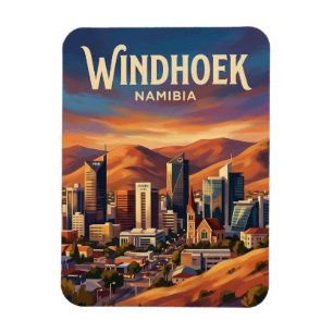 Windhoek Independence Avenue Namibia Magnet