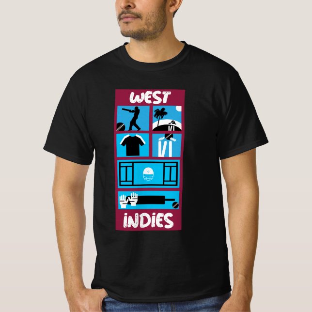 Windies Cricket | West Indies | Season | Caribbean T-Shirt (Front)