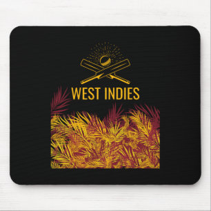 Windies Maroon Cricket Jersey Caribbean Cricket  Mouse Pad