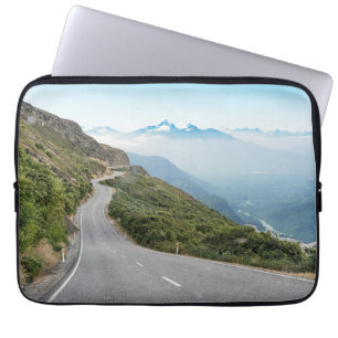 Winding Mountain Road   Olympic National Park Laptop Sleeve