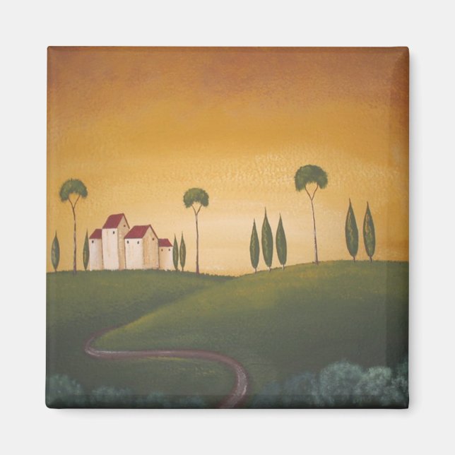 Winding Path Magnet (Front)