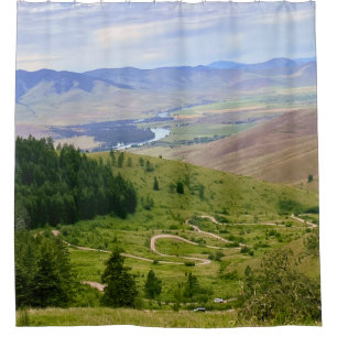 Winding Road Shower Curtain