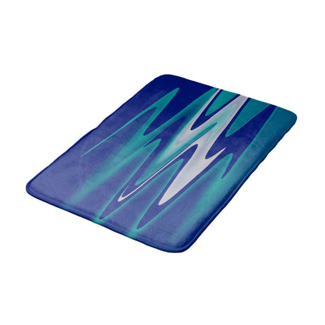 winding roads bath mat (Angled)