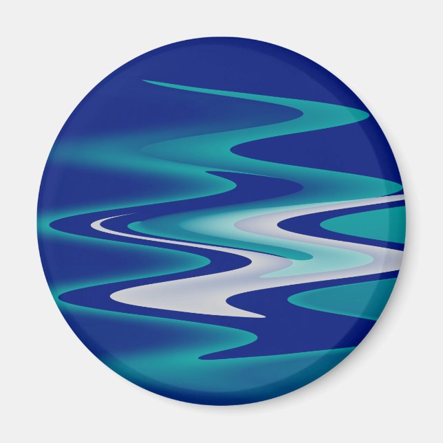 winding roads magnet (Front)