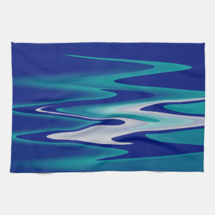 winding roads tea towel