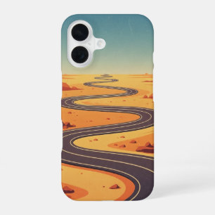 Winding Through Sand iPhone 16 Case