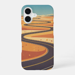 Winding Through Sand iPhone 16 Case