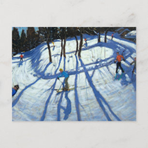 Winding Trail Morzine Postcard
