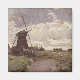 Windmill at Leidschendam Magnet