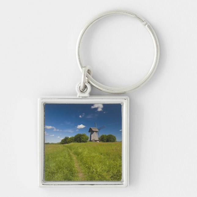Windmill at Mikhailovskoye Key Ring (Front)