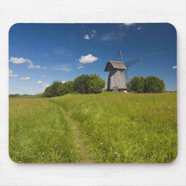 Windmill at Mikhailovskoye Mouse Pad (Front)