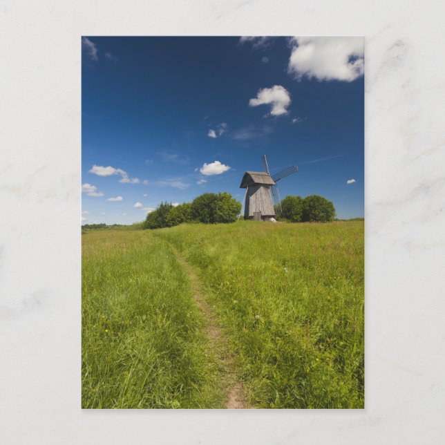 Windmill at Mikhailovskoye Postcard (Front)