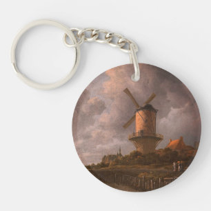 Windmill at Wijk bij Duurstede: Key Ring